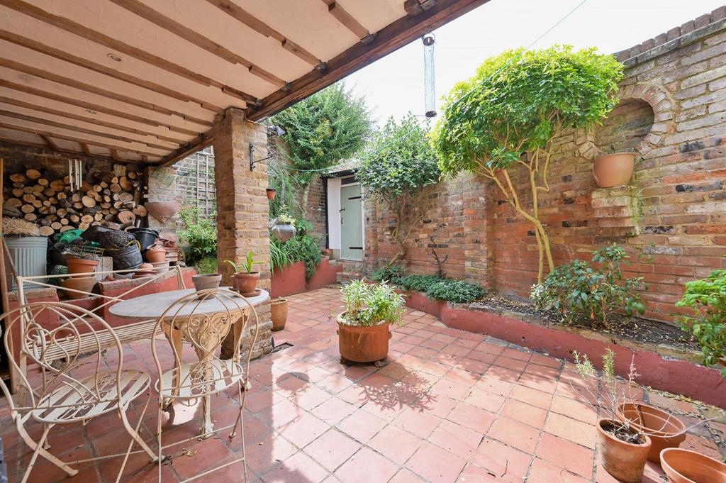 Patio view, garden