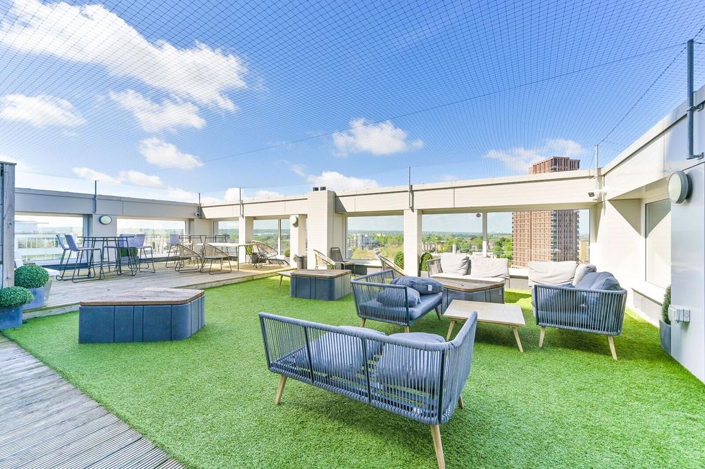 Roof terrace view, roof terrace