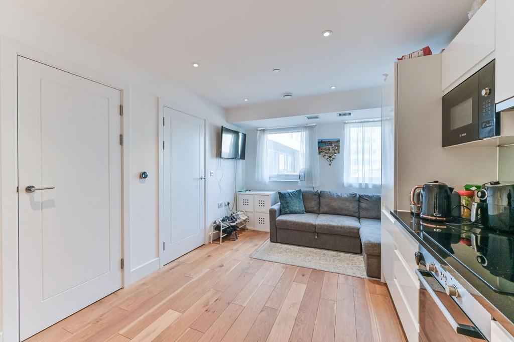 Open-plan living area, open plan living