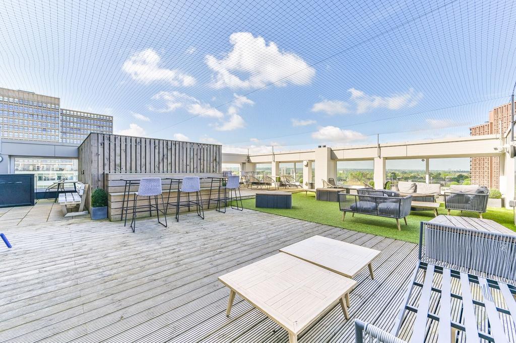 Roof terrace view, roof terrace