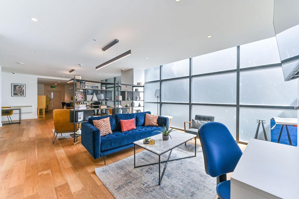 Open-plan living area, open plan living