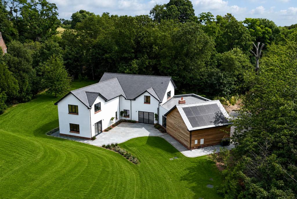 House exterior, garden