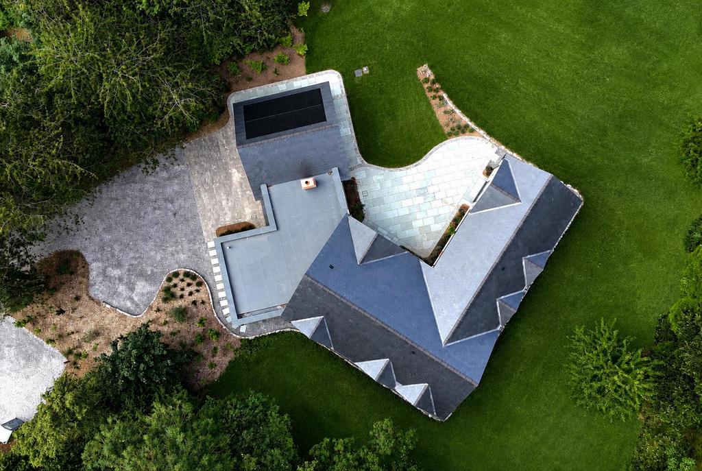 Aerial view, land
