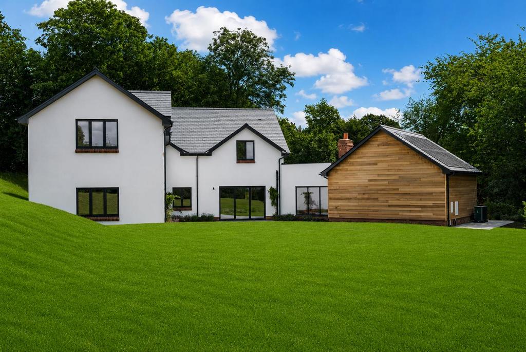House exterior, garden