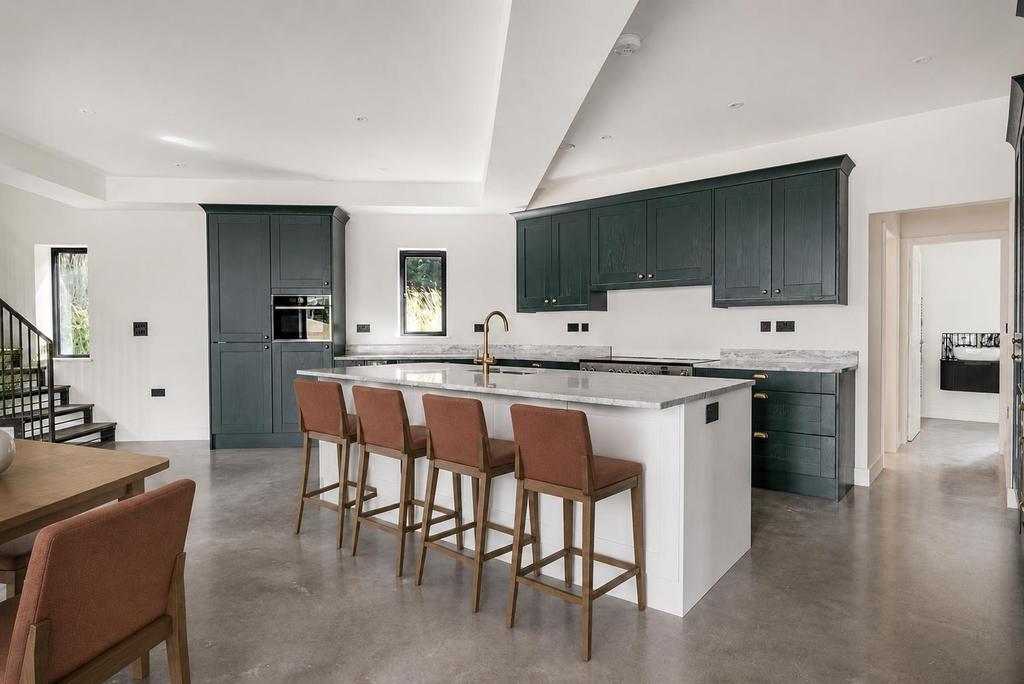 Kitchen, open plan living