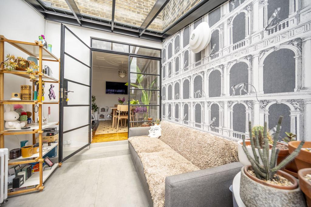 Open-plan living area