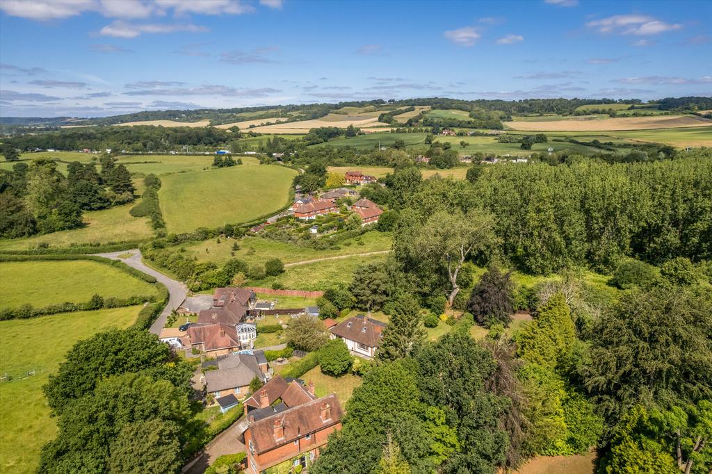 Aerial view, land