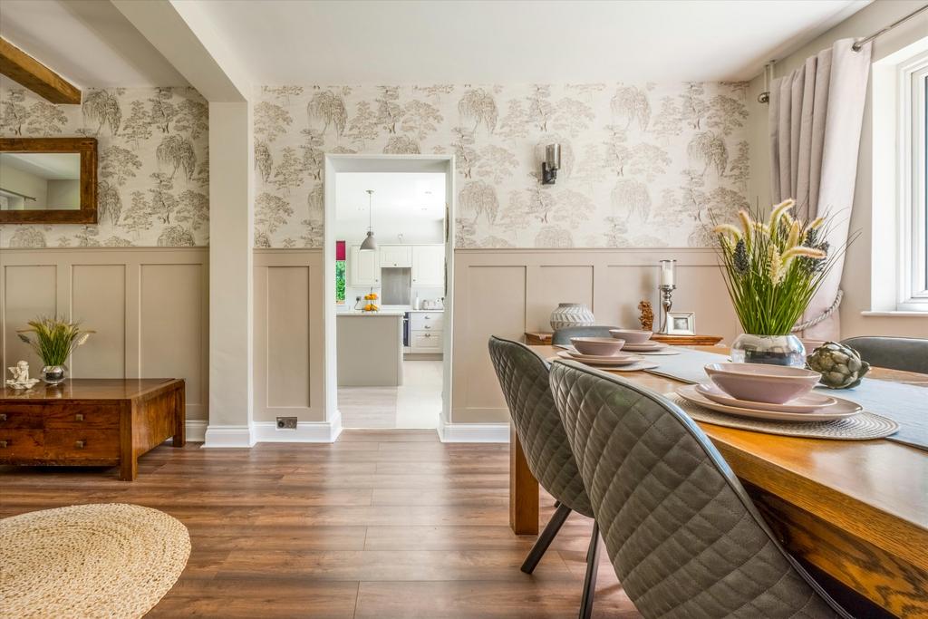 Dining room, open plan living