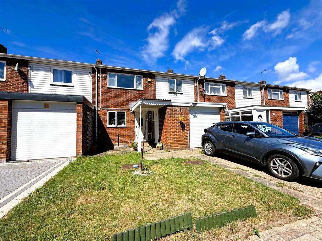 House exterior, off-street parking