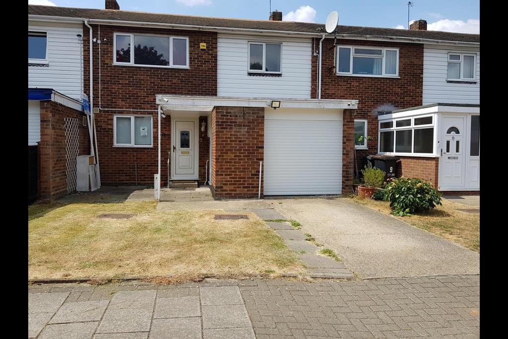 House exterior, garage