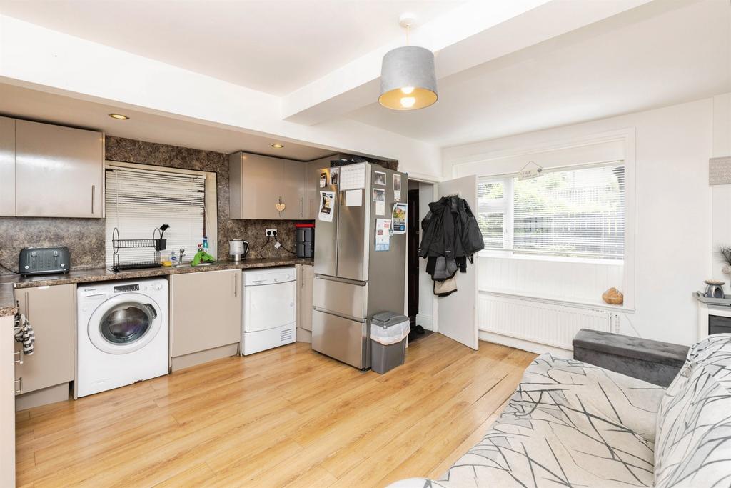 Open-plan living area, open plan living