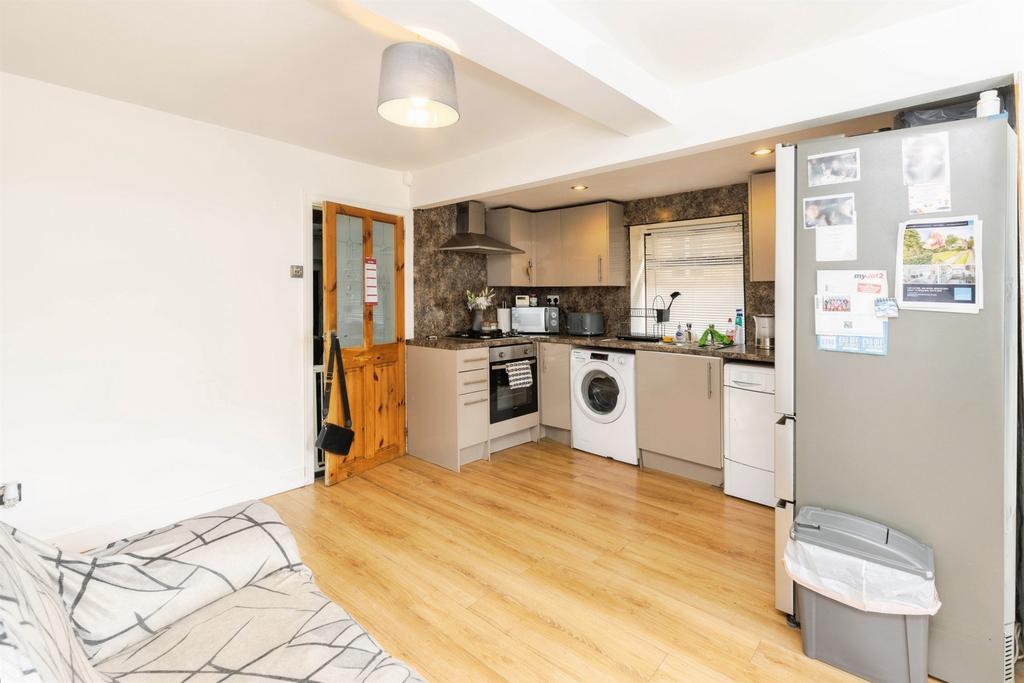 Open-plan living area, open plan living