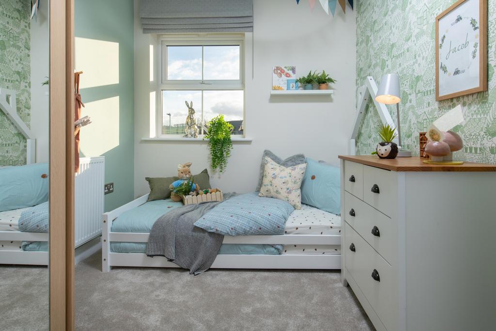 Internal bedroom image The Hadley Scotgate Ridge