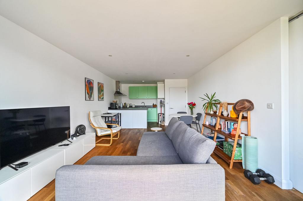 Open-plan living area, open plan living