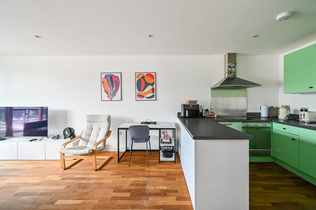 Open-plan living area, open plan living