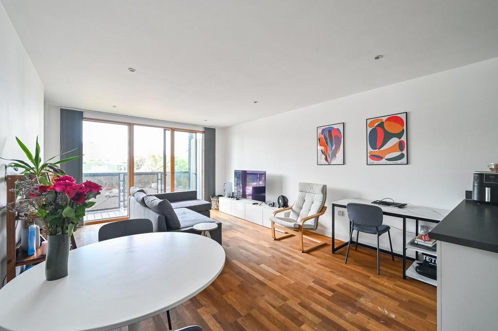 Open-plan living area, open plan living