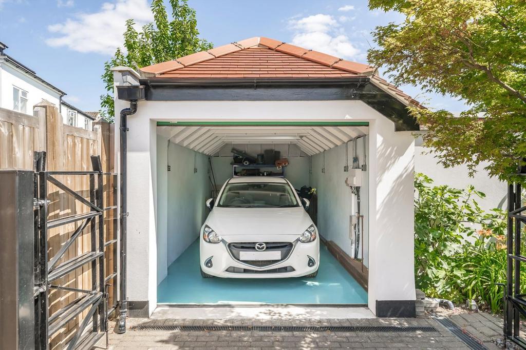 Garage interior, garage