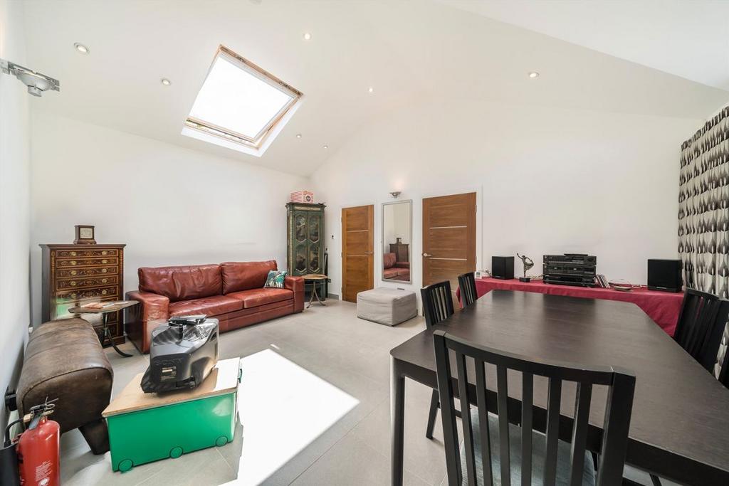 Open-plan living area, open plan living