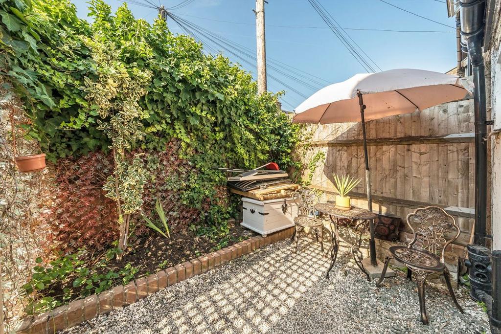 Patio view, garden