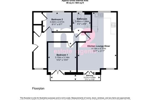 2 bedroom apartment for sale, Riverbank Avenue, Newport NP19