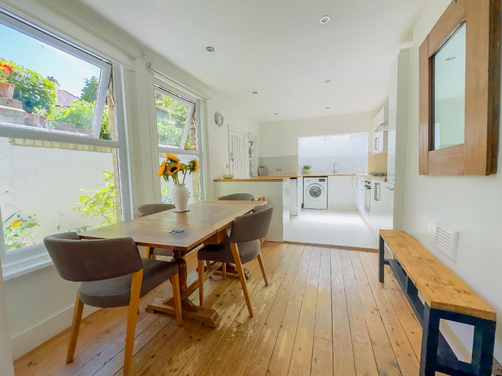 Open-plan living area, open plan living