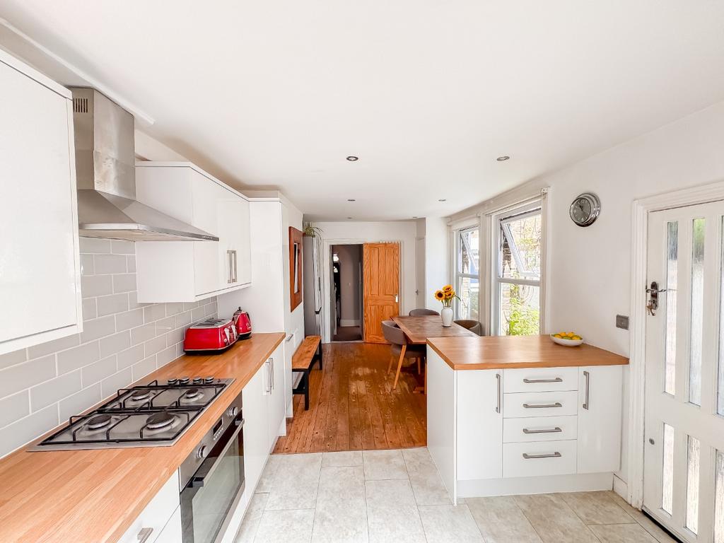 Open-plan living area, open plan living