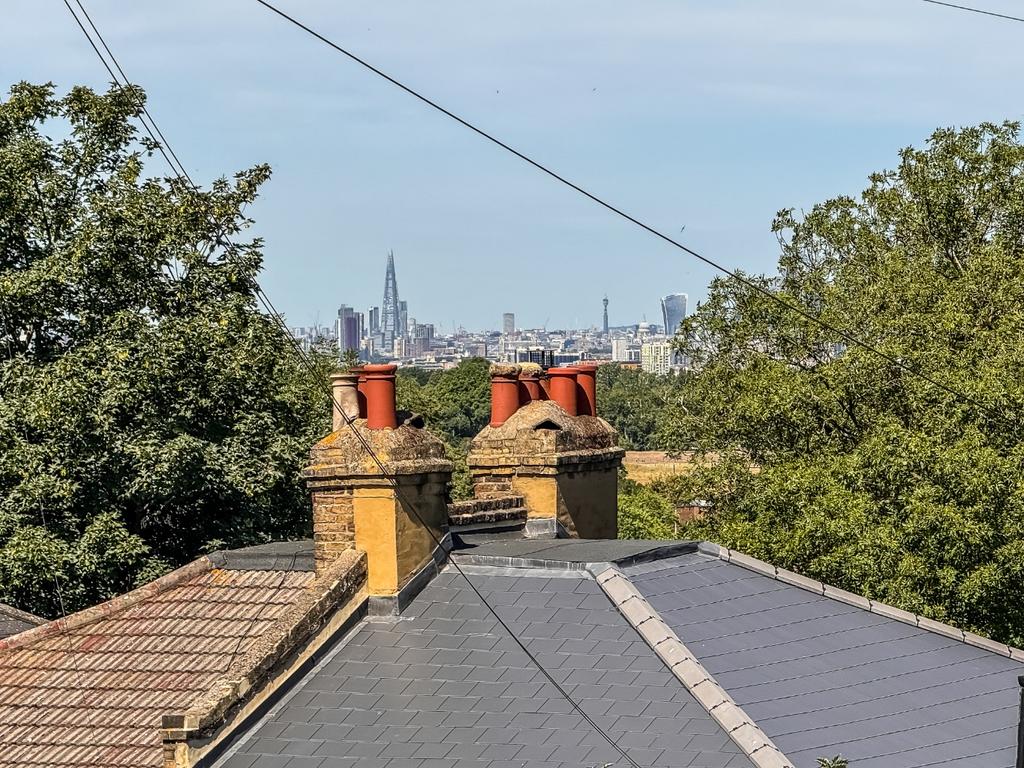 Roof terrace view