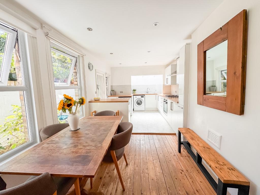 Open-plan living area, open plan living