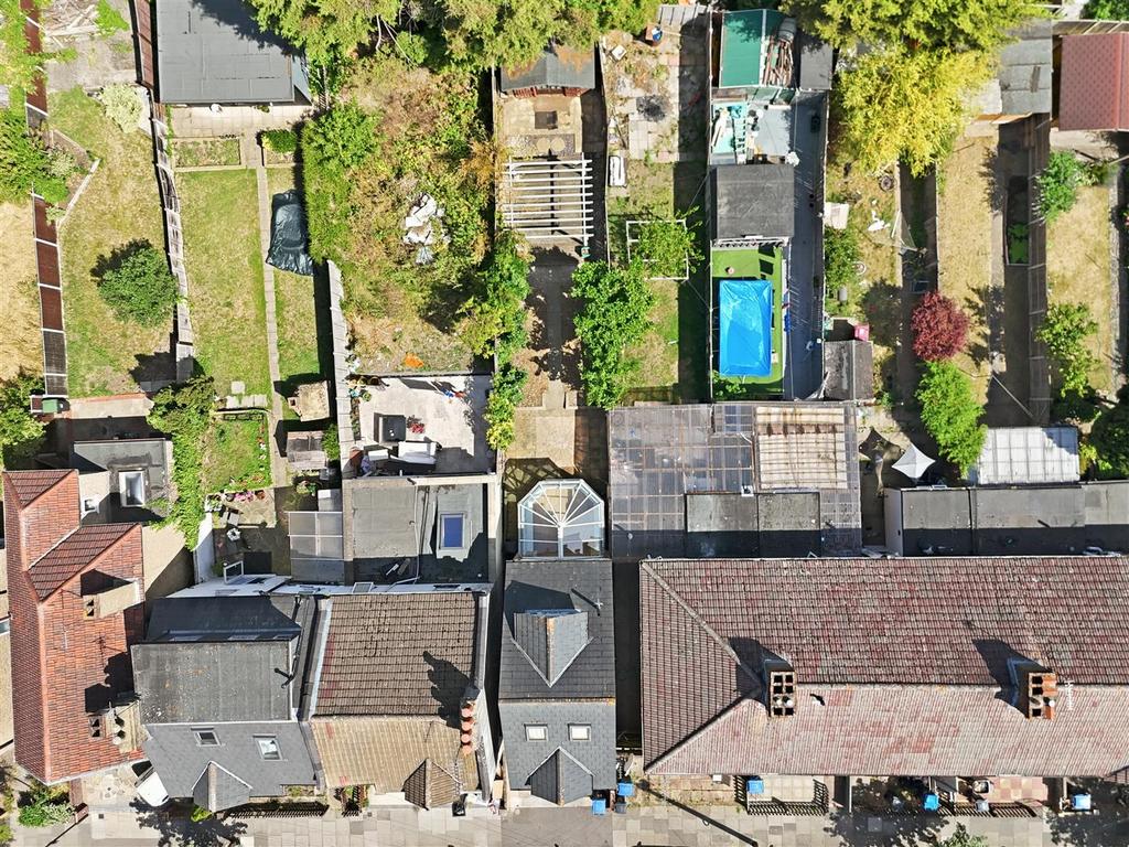Aerial view, land
