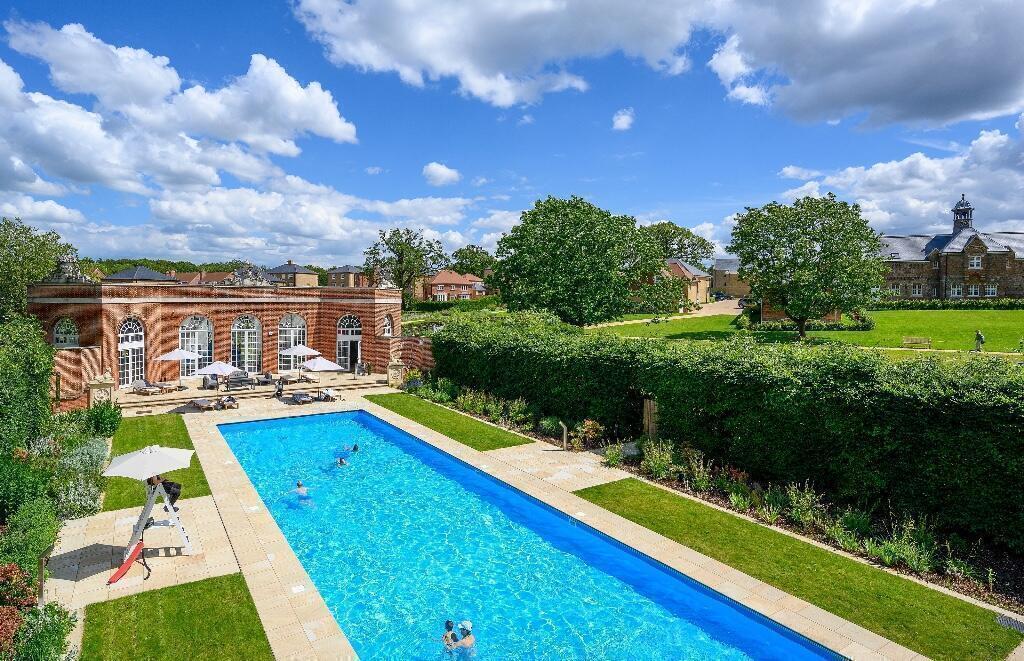 Swimming pool area, swimming pool