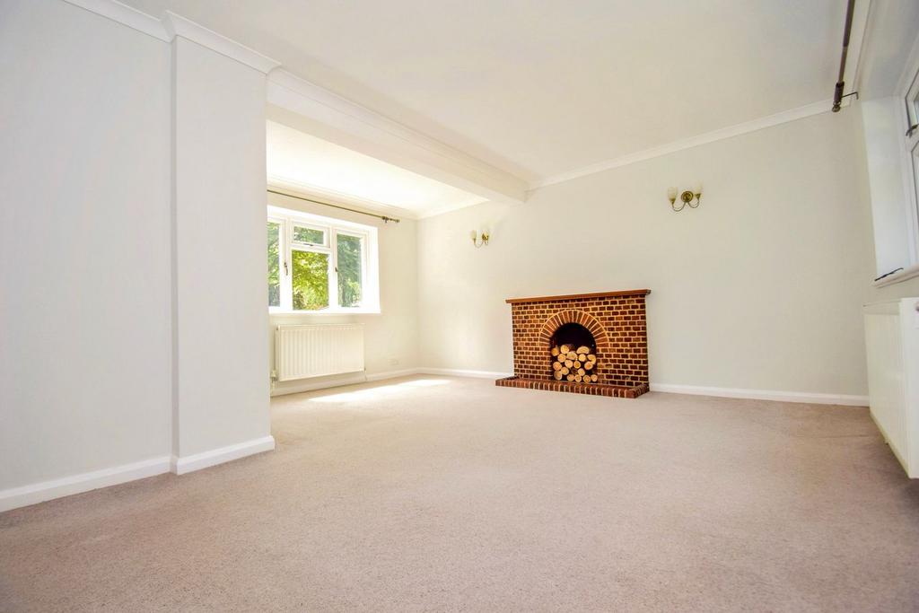 Living room, fireplace