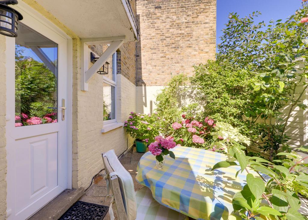 Patio view, garden