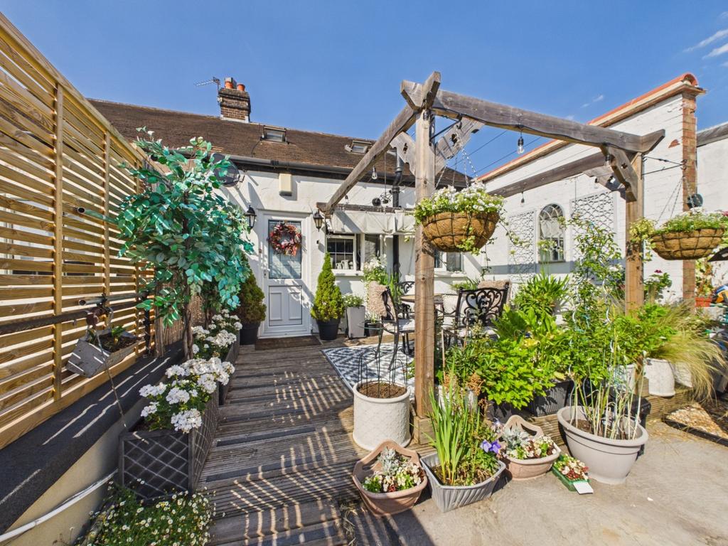 Patio view, garden
