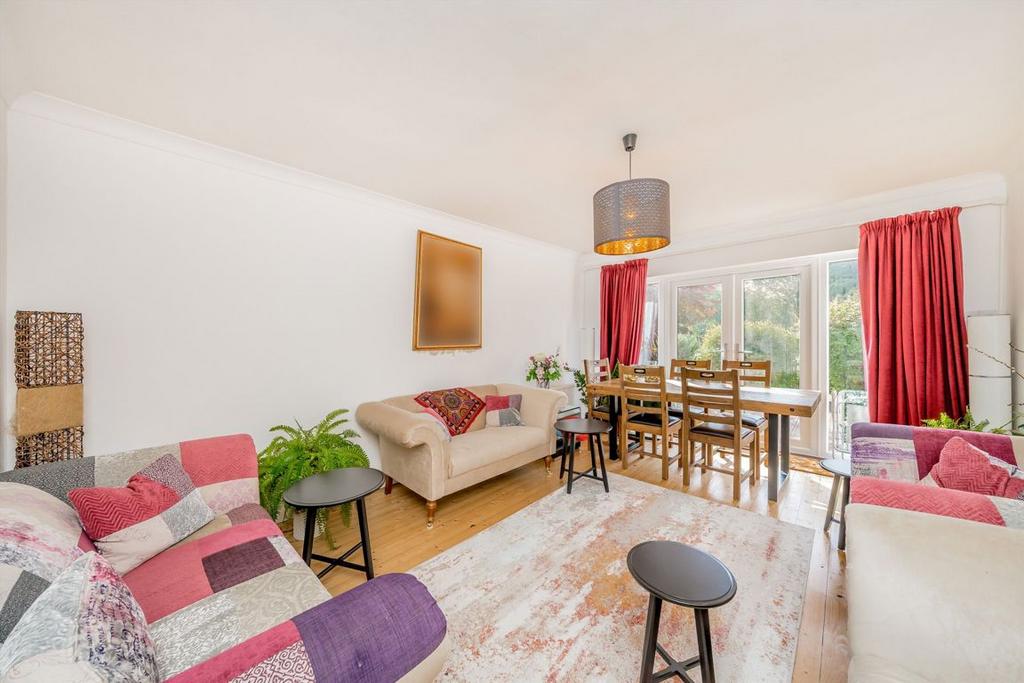 Open-plan living area, open plan living