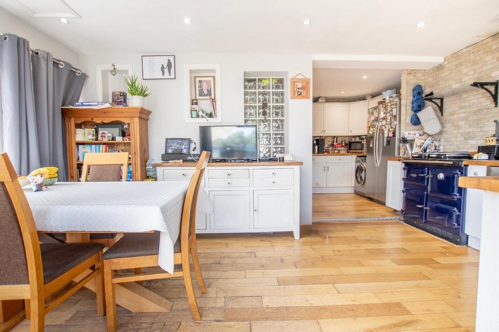 Open-plan living area, open plan living