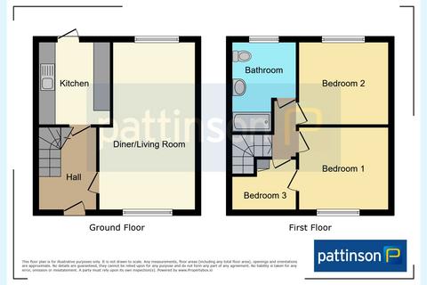 3 bedroom terraced house for sale, Basingstoke Road, Peterlee, Durham, SR8 2AW