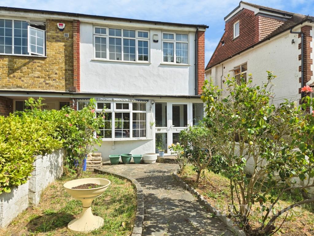 House exterior, garden