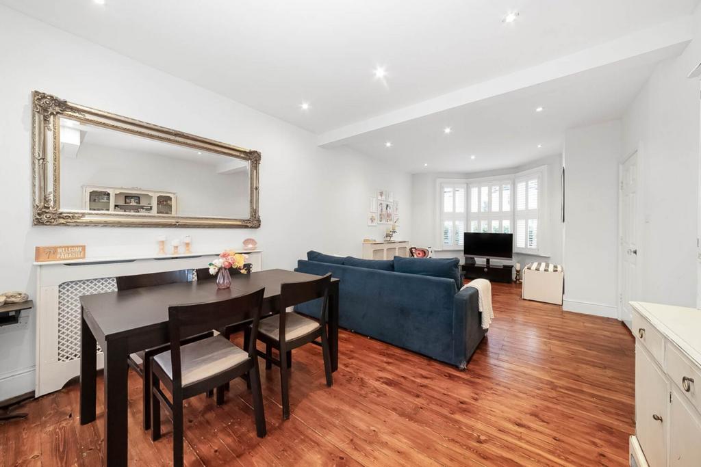 Open-plan living area, open plan living
