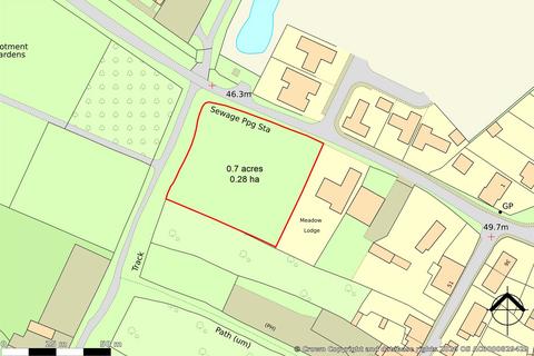 Plot for sale, Canal Lane, Hose