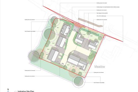 Plot for sale, Canal Lane, Hose