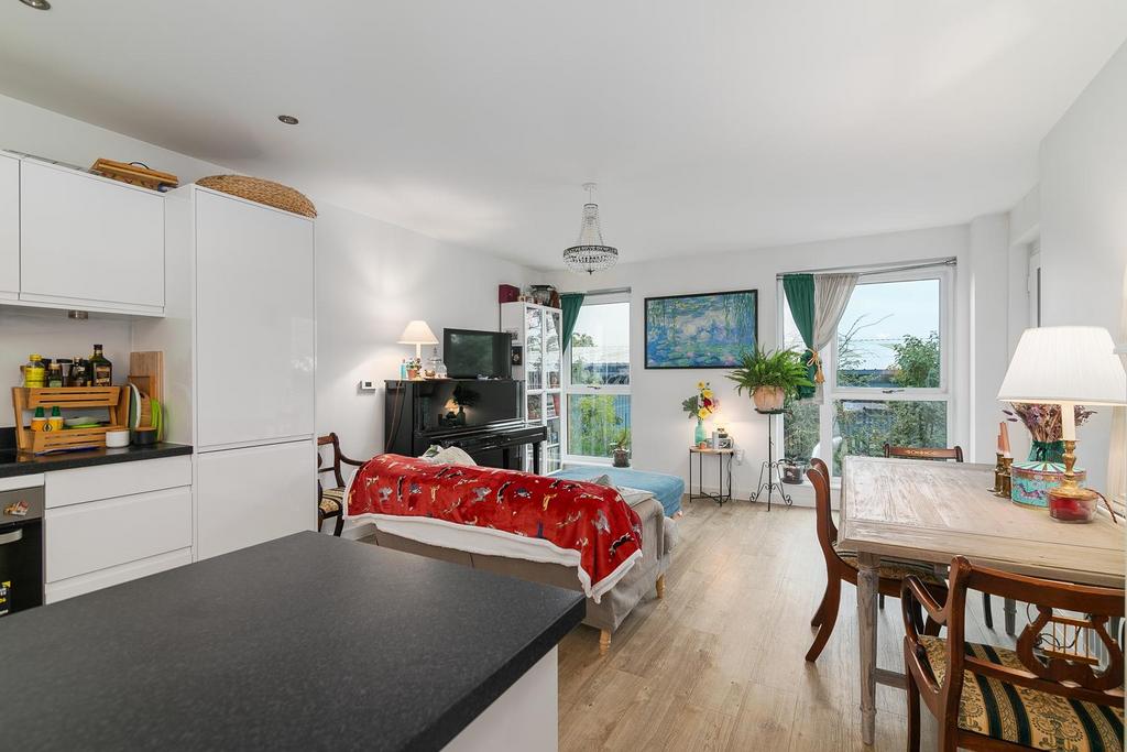 Open-plan living area