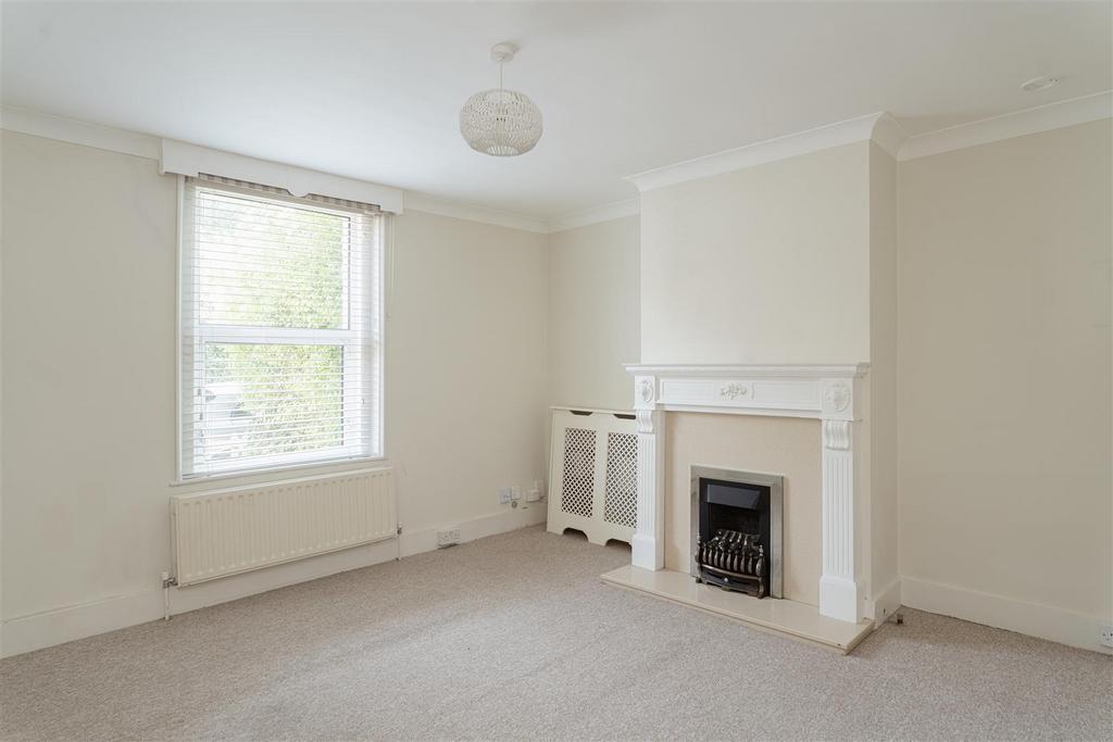 Living room, fireplace