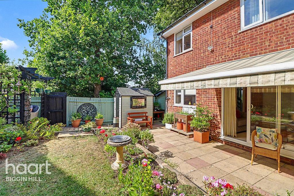 Patio view, garden