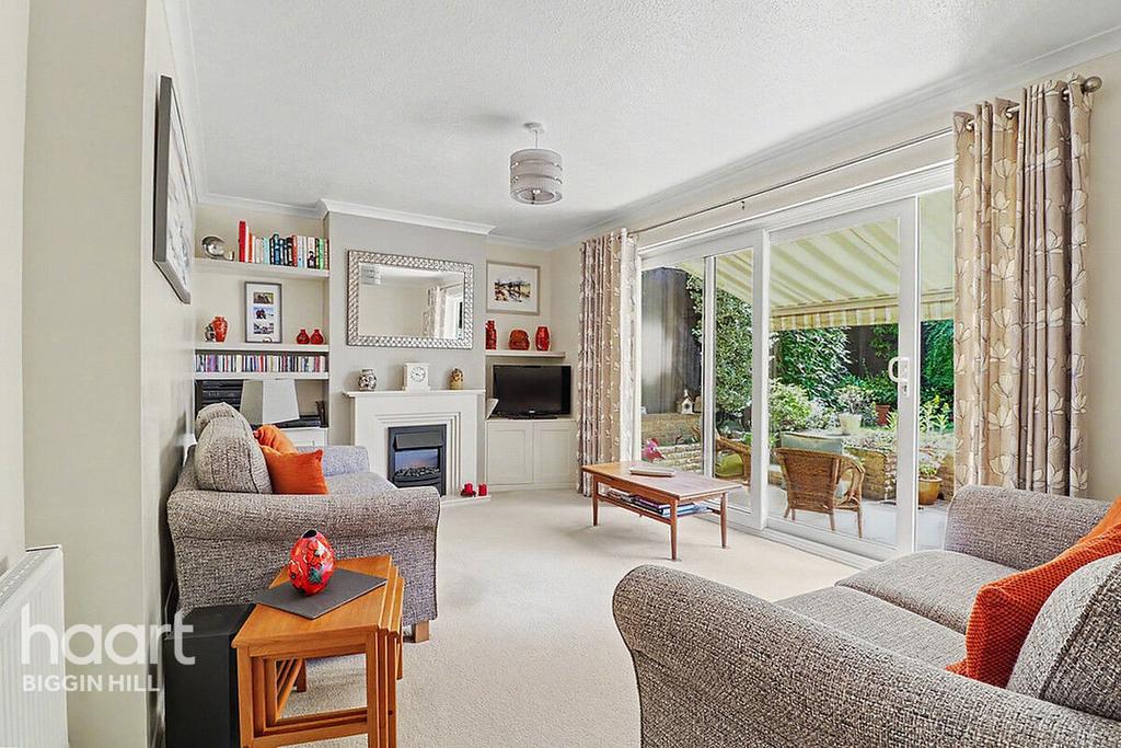 Living room, fireplace