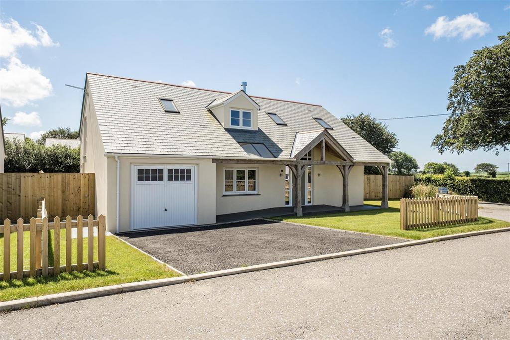 House exterior, garage