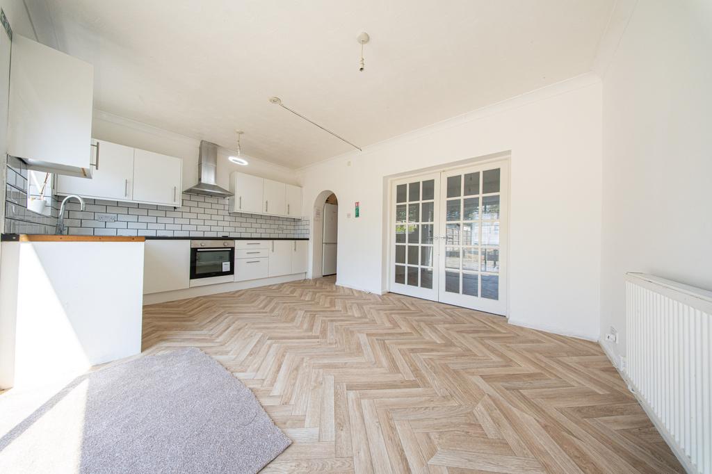 Open-plan living area, open plan living