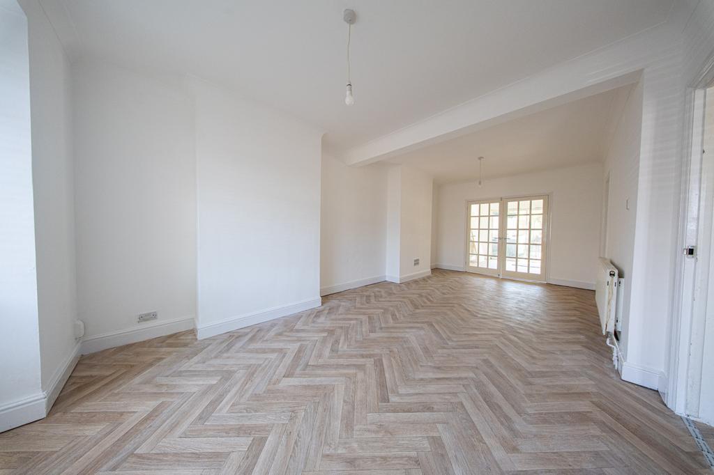 Open-plan living area