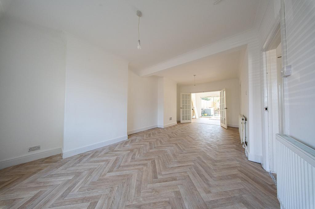 Open-plan living area