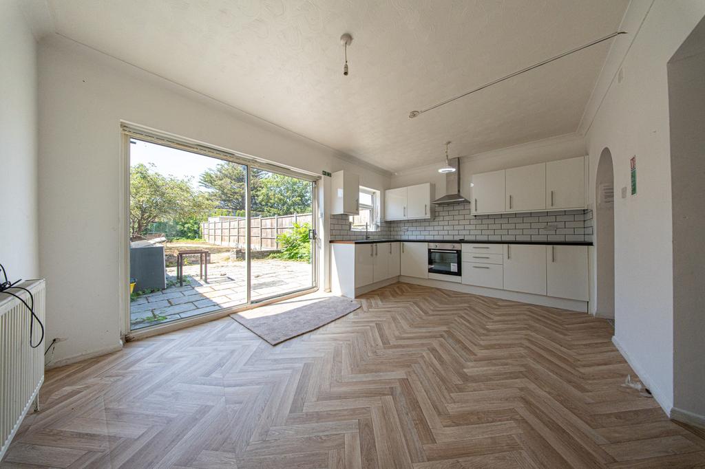 Open-plan living area, open plan living
