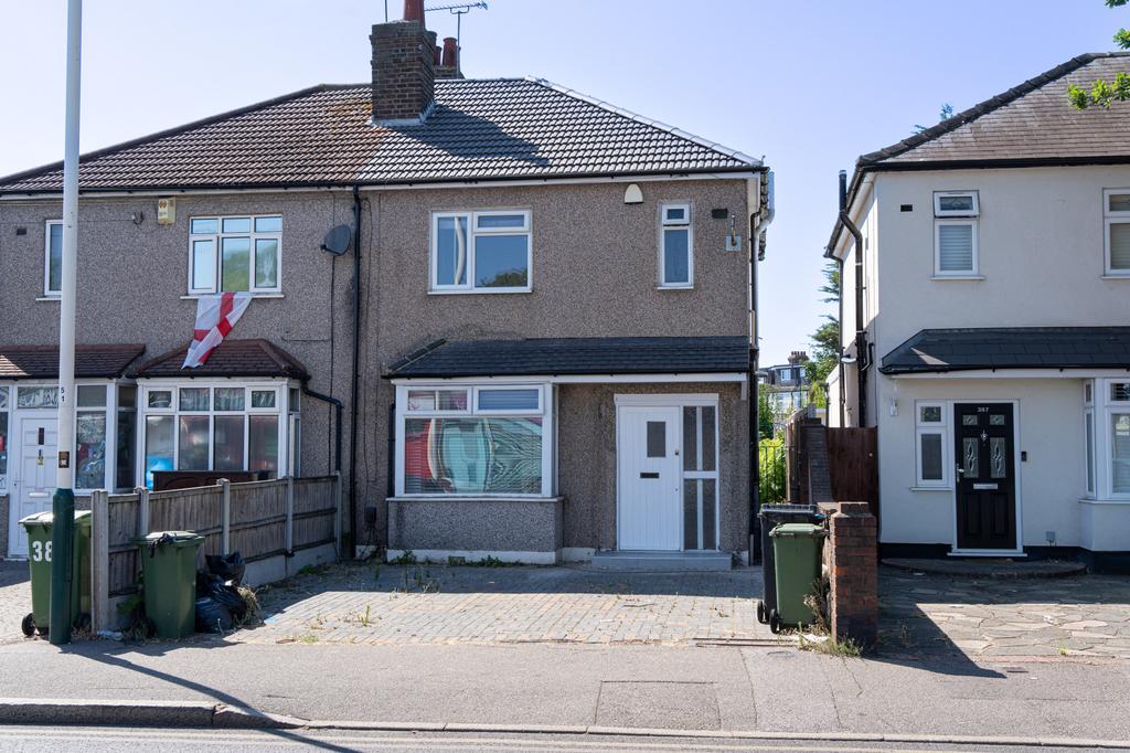 Semi-detached house exterior